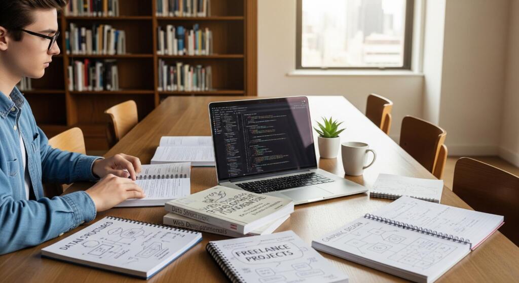 Freelance webutvikling ved siden av studiene - hvordan komme i gang